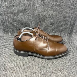 NEW Altama Uniform Oxford Plan Toe Brown Leather Shoes Mens Size 11 R 608004